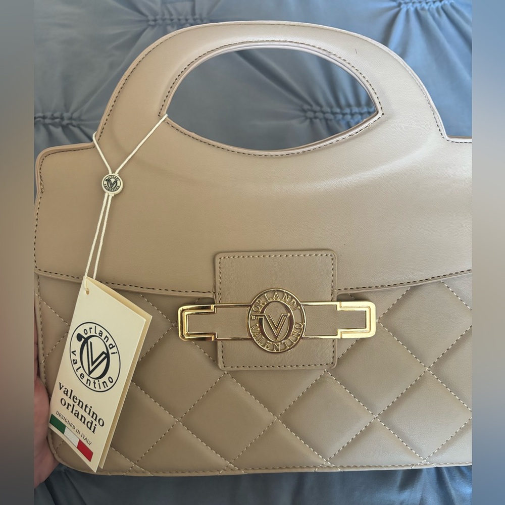 Valentino Orlandi Handbag (Nude)
